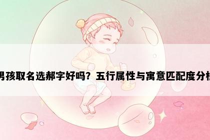男孩取名选郝字好吗？五行属性与寓意匹配度分析