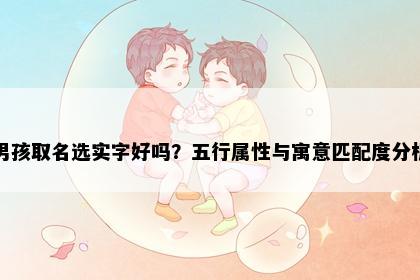 男孩取名选实字好吗？五行属性与寓意匹配度分析