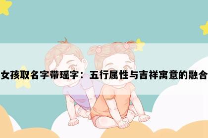 女孩取名字带瑶字：五行属性与吉祥寓意的融合