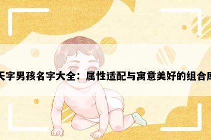 天字男孩名字大全：属性适配与寓意美好的组合库