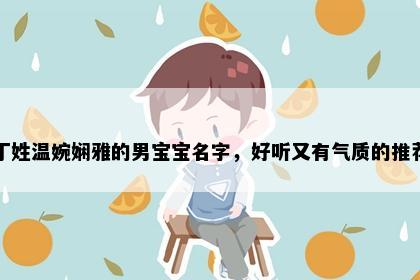 丁姓温婉娴雅的男宝宝名字，好听又有气质的推荐